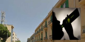 Messina, tre polacchi ubriachi danneggiano vetrina sul Corso Cavour ubriachi-sul-corso-cavour