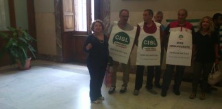 Cisl Funzione Pubblica: una protesta pacifica a Palazzo Zanca