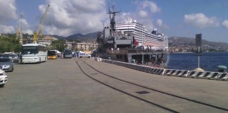 Molo Marconi a Messina: nuovo sbarco di migranti