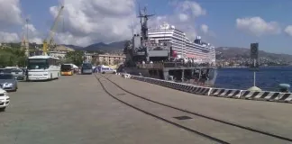 Molo Marconi a Messina: nuovo sbarco di migranti