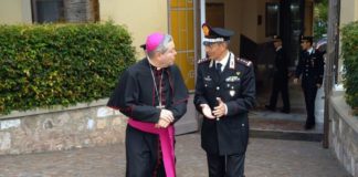 Il Comando Interregionale dei Carabinieri, visitato dall’Ordinario Militare d’Italia