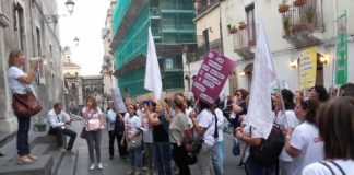 Graduatorie ad Esaurimento: le insegnanti precarie della Scuola in protesta a Catania