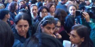 Messina: i genitori degli alunni che frequentano la scuola Leopardi, in protesta