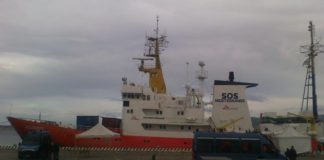 Molo Marconi: primo sbarco (del 2017), di cittadini migranti