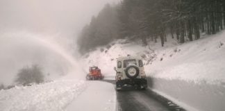 Città Metropolitana di Messina: già operativi, gli spazzaneve e spargisale
