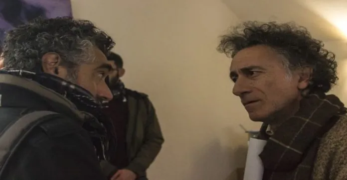 Da sinistra l'attore David Coco e il regista Franco Jannuzzi