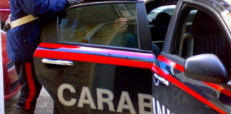 Bloccato dai Carabinieri dopo un furto, mette a soqquadro gli uffici della Caserma. nucleo radiomobile