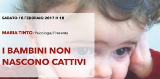 Maria Tinto: “I Bambini non nascono cattivi”
