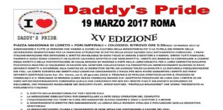 Roma: domani 19 marzo 2017, la XV^ edizione del “Daddy’s pride”