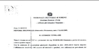 Torino: un po’ di chiarezza, sugli atti che avvengono presso il Tribunale