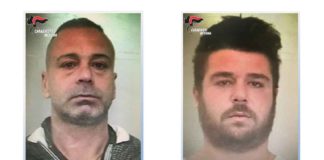 Carabinieri: Due arresti a Lipari perna---cacace