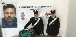 Milazzo: Sorpreso mentre rubava, ricercato il complice. carabinieri milazzo