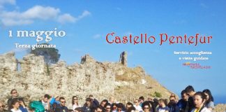 1 Maggio, terza giornata alla scoperta del castello Pentefur di Savoca castello pentefur savoca