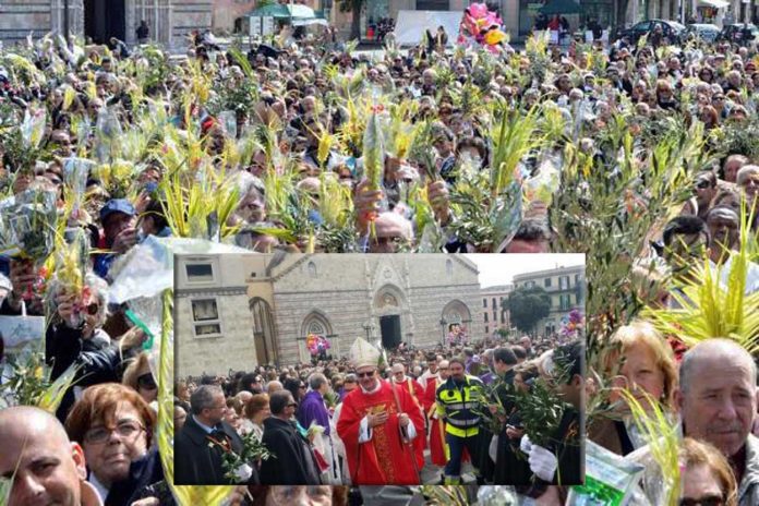 Domenica delle palme a Messina