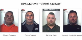 Taormina: Quattro ordinanze di custodia cautelare in carcere Operazione Good Easter