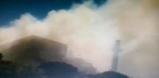 Messina: a fuoco, materiali stoccati all’esterno della discarica di Pace