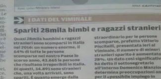 Massimo Festa: “Il business dei bambini scomparsi”