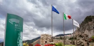 G7 di Taormina: il messaggio di apertura, del presidente del Consiglio Paolo Gentiloni g7