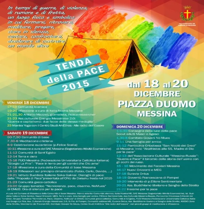 tenda pace messina