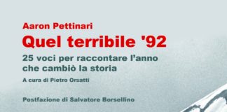 Dal 25 maggio in libreria: “Quel terribile ’92”