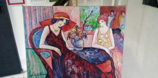 “L’Atelier di Layla” in memoria dell’Artista Messinese Lina Manazza. Layla-2665