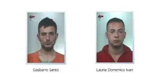 MESSINA: ARRESTATI DUE VENTENNI. SVENTATO UN FURTO IN ABITAZIONE Gasbarro-Lauria