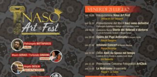 “Naso Art Fest”, appuntamento con arte, musica e cultura Naso Art Fest locandina