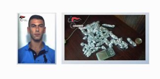 MESSINA: NASCONDEVA LA DROGA IN BALCONE. ARRESTATO UN 26 ENNE caporlingua