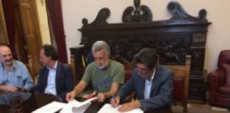 Firmato stamani a Palazzo Zanca, un accordo di programma