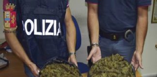 Milazzo (ME): la Polizia, ha sequestrato 2 kg di marijuana nascosti tra patate e cipolle