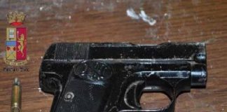 Questura di Messina, sequestrate: una pistola carica e della cocaina