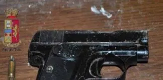 Questura di Messina, sequestrate: una pistola carica e della cocaina