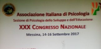 Messina: dal 14 al 16 settembre 2017, si svolgerà il XXX° Congresso Nazionale di Psicologia dello Sviluppo e dell’Educazione dell’Associazione Italiana di Psicologia