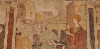 Nell’alveo dell’antica tradizione universitaria europea: presentazione del ciclo pittorico nella medievale chiesa di S. Caterina di Alessandria Affresco-Chiesa-S.-Caterina-Termini-Imerese