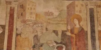 Nell’alveo dell’antica tradizione universitaria europea: presentazione del ciclo pittorico nella medievale chiesa di S. Caterina di Alessandria Affresco-Chiesa-S.-Caterina-Termini-Imerese