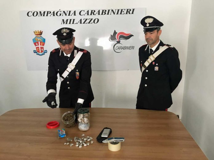 CC-Milazzo-arresto-con-droga