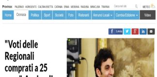 Giancarlo Cancelleri, afferma: “Se per batterci hanno barattato in questo modo, vuol dire che non gli è rimasta più alcuna arma lecita da utilizzare”