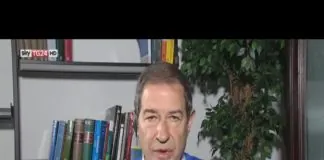 Nello Musumeci, intervistato a Sky TG24 da Maria Latella
