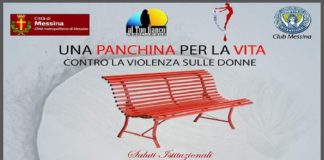 Martedì 14 novembre al Municipio di Messina: “Una Panchina per la Vita”, contro la violenza sulle donne