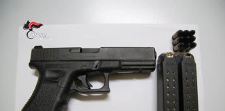 Barcellona Pozzo di Gotto. Detenzione illegale di arma comune da sparo, di munizioni e ricettazione. Arrestato 31 enne. Foto-arma-in-sequestro