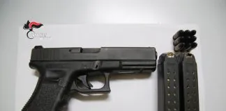 Barcellona Pozzo di Gotto. Detenzione illegale di arma comune da sparo, di munizioni e ricettazione. Arrestato 31 enne. Foto-arma-in-sequestro