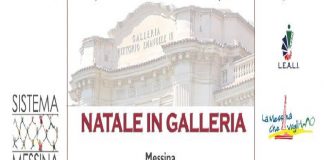 Natale in Galleria a Messina: il 28 dicembre, a partire dalle ore 16.30