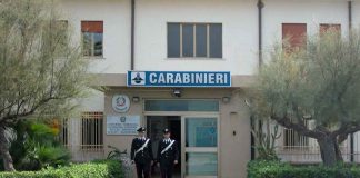 70enne arrestato per danneggiamento auto in sosta con un coltello CC-Sant'Agata-Militello