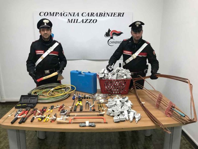CC-MILAZZO--Sequestro-arnesi-da-scasso-per-furto-rame