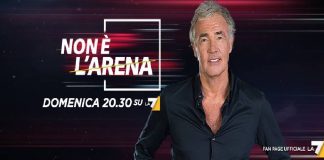 Appuntamento dimezzato, questa sera con “Non è l’Arena”, il programma di Massimo Giletti in onda su La7