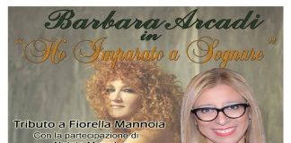 La cantante di Messina Barbara Arcadi, va oltre e produce uno spettacolo teatrale