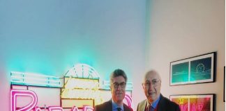 Ninni Panzera (Taoarte): “Un graditissimo regalo, alla inaugurazione della mostra 30 anni nel paradiso del Cinema”