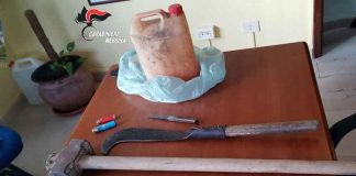 Saponara (ME): I Carabinieri arrestano in flagranza due piromani che avevano appena tentato di incendiare un area boschiva.