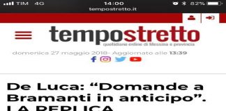 Cateno De Luca (sindaco per Messina): “La Brancato è cosa mia”