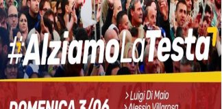 AlziamoLaTesta-M5S: questa sera il tour nazionale, farà tappa a Messina